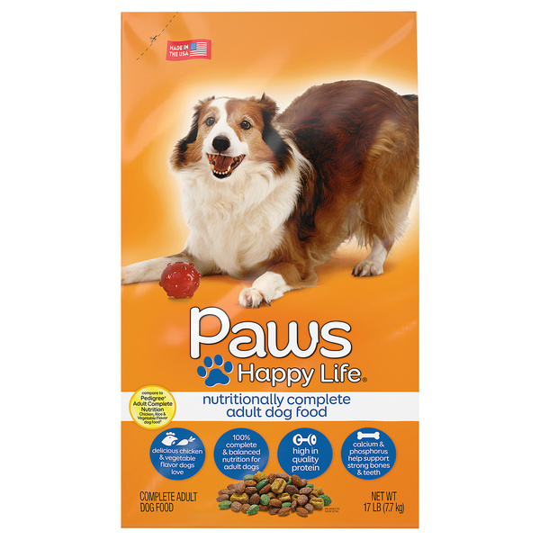 Paws Happy Life Nutritional Complete Dog Food Chicken | Hy-Vee