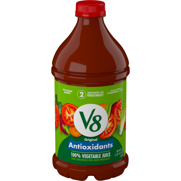 その他 Toshitake Vegetable Juice #9917:MF UR V8 Original Essential Antioxidants 100% Vegetable Juice | Hy-Vee