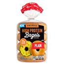 Thomas' High Protein Plain Bagels, 4Ct