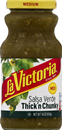 La Victoria Medium Thick'n Chunky Salsa Verde