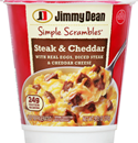 Jimmy Dean Simple Scrambles Steak & Cheddar