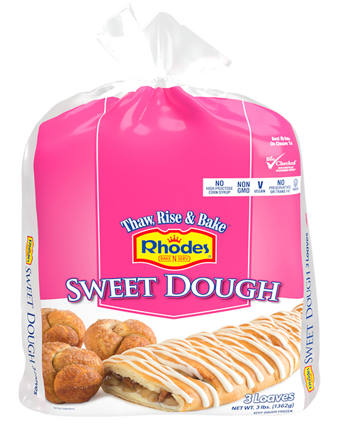 Rhodes Bake-N-Serv Frozen Sweet Dough 3Ct | Hy-Vee Aisles Online