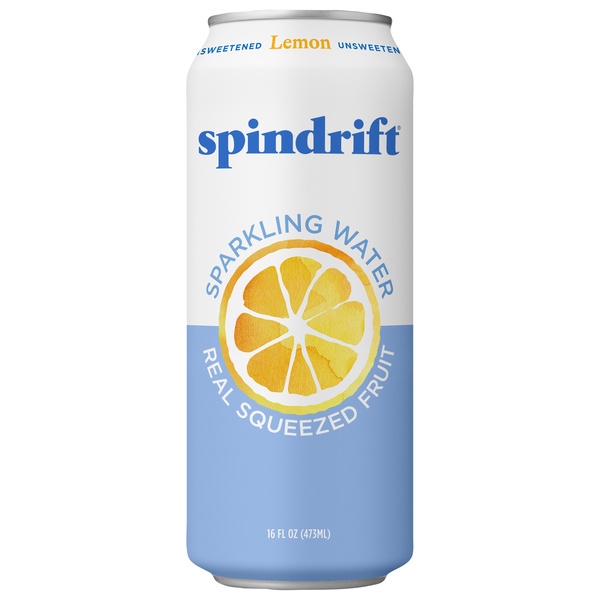 16 oz. Lemon Sparkling Water Can | Hy-Vee Aisles Online Grocery