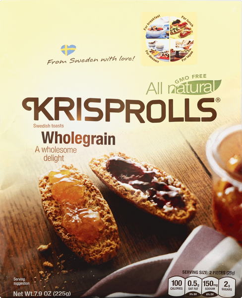 Pagen Original Krisprolls 225g - Pack of 2