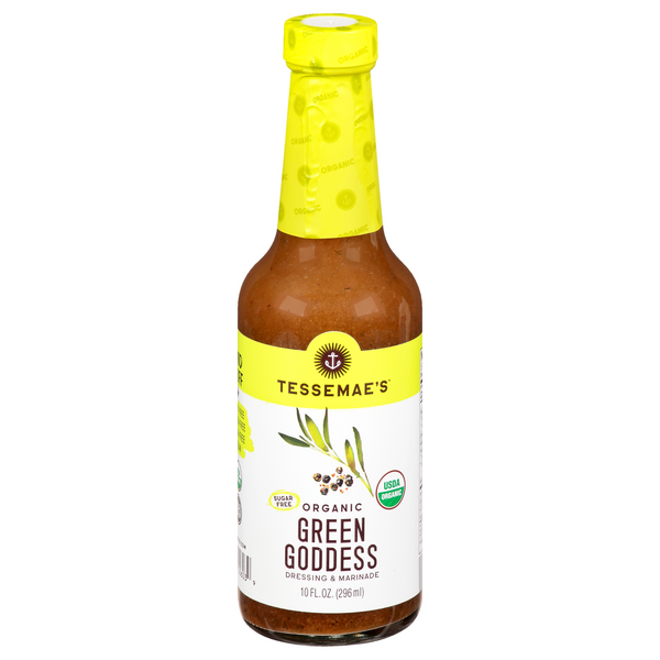Tessemae's Organic Green Goddess Dressing & Marinade 10 oz | Hy-Vee Aisles  Online Grocery Shopping