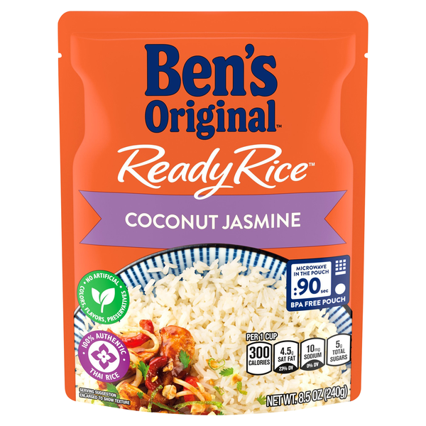 Ben's Original Ready Rice Coconut Jasmine Flavored Rice | Hy-Vee