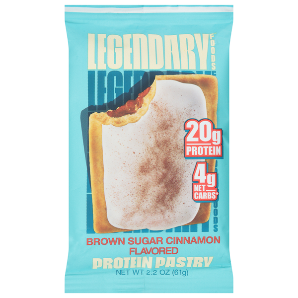 Legendary Foods Brown Sugar Cinnamon Flavored Protein Pastry 2.2