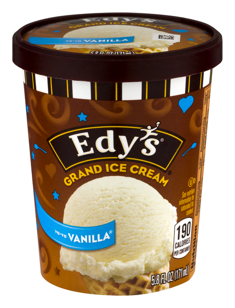 アイズピリ　LE  GRAND  CANAL Edy's Grand Vanilla Ice Cream | Hy-Vee Aisles Online Grocery
