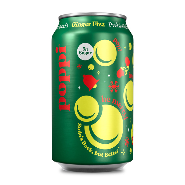 Poppi Ginger Fizz Prebiotic Soda Can | Hy-Vee Aisles Online
