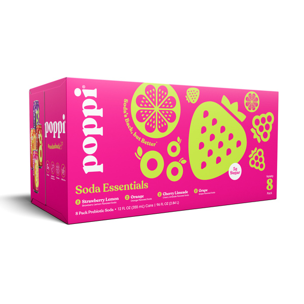 Poppi Variety Pack, 8Pk | Hy-Vee Aisles Online Grocery Shopping