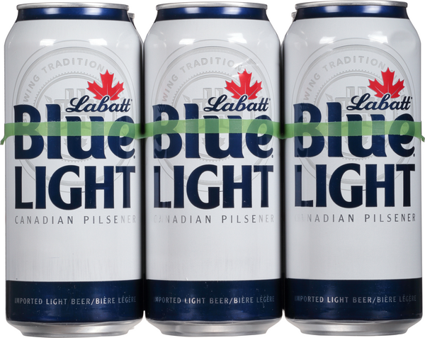 Labatt Blue Light, Canadian Pilsener 6Pk | Hy-Vee Aisles Online