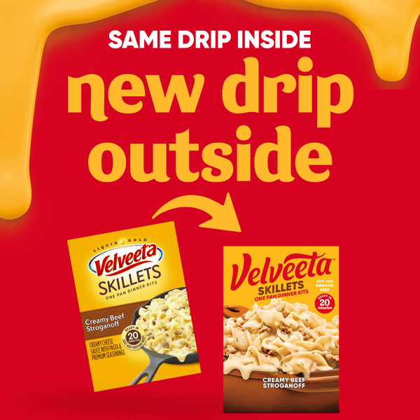 Velveeta Skillets Creamy Beef Stroganoff Dinner Kit | Hy-Vee