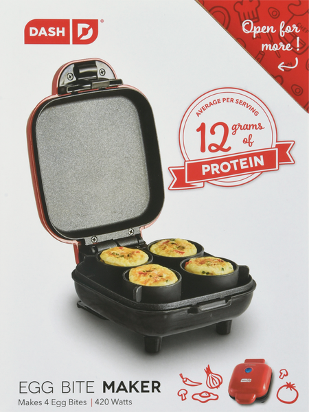 Kitchen, Dash Egg Bite Maker Protein Packed Lifestyle For Fast Portable  Breakfast