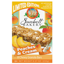 Sunbelt Bakery Granola Bars, Chewy, Peaches & Cream 8 Pack