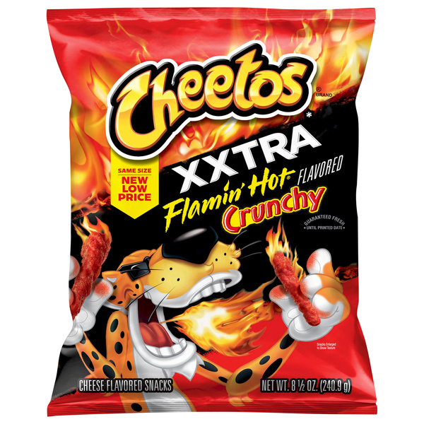 Cheetos XXtra Flamin' Hot Crunchy Cheese Flavored Snacks | Hy-Vee