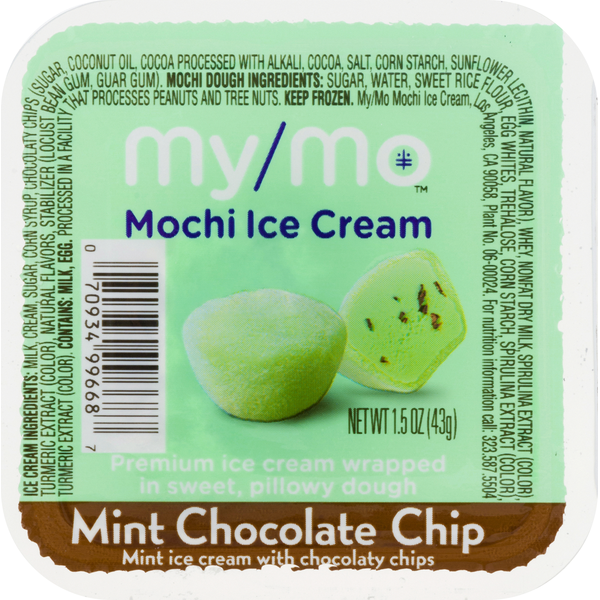 Mo Mints My/Mo Mint Chocolate Chip Mochi Ice Cream 1.5 oz | Hy-Vee Aisles Online ...