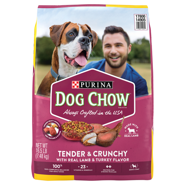 purina lamb and rice dog chow