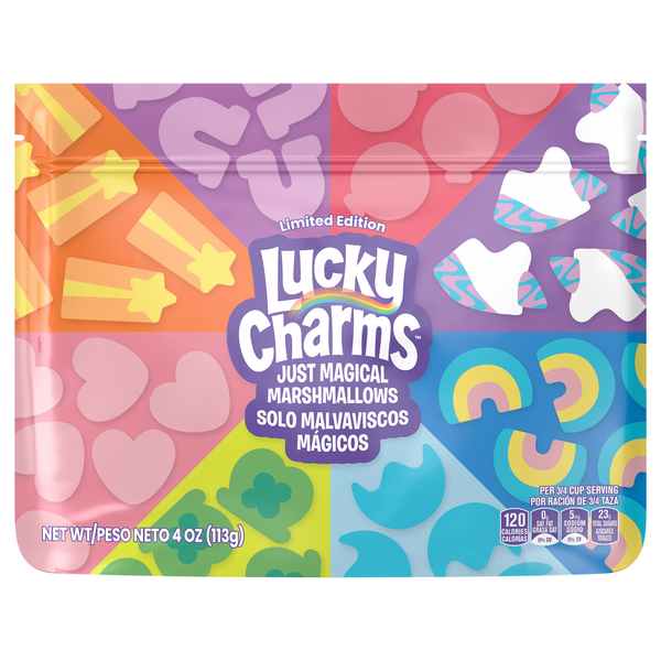 Lucky Charms Marshmallows Only, 2025 Limited Edition with Jumbo
