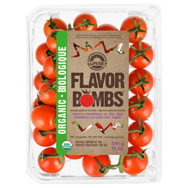 Sunset Organic Sweet Bites Snacking Tomatoes On the Vine | Hy-Vee