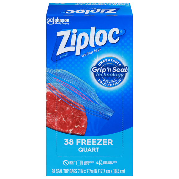 Ziploc double zipper gallon storage bags - The Electric Brewery