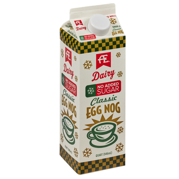 AE Dairy No Added Sugar Egg Nog | Hy-Vee Aisles Online Grocery