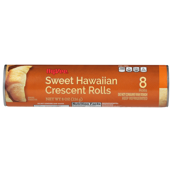 Hy-Vee Crescent Rolls, Sweet Hawaiian 8Ct | Hy-Vee Aisles Online