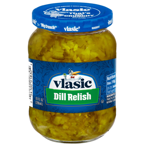 Vlasic Dill Relish, Keto Friendly, 10 fl. oz. | Hy-Vee Aisles