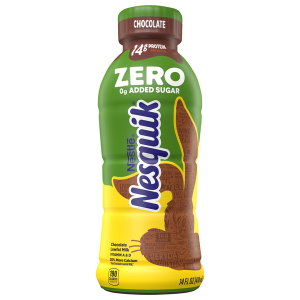 Nestle Nesquik Chocolate Ready to Drink, Zero Added Sugar | Hy-Vee