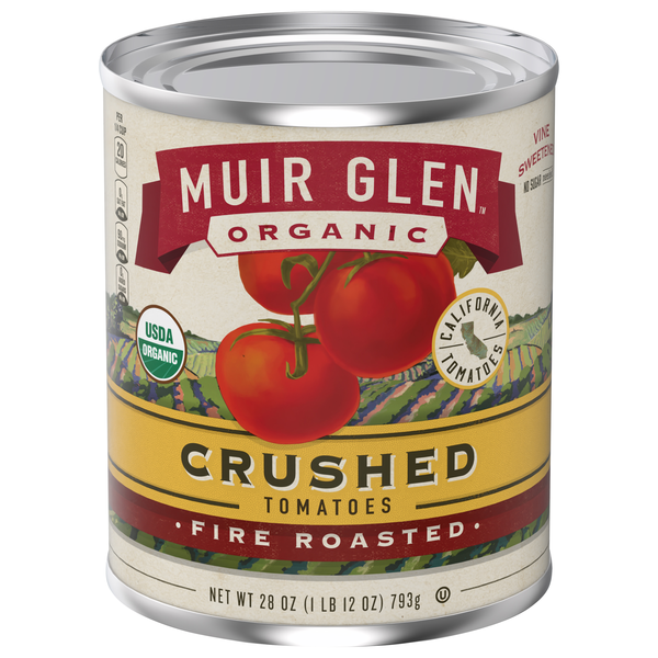 Muir Glen Organic Fire Roasted Crushed Tomatoes | Hy-Vee Aisles