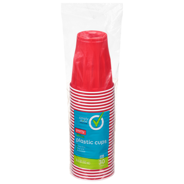 Extra Large Red Diamond Plastic Cups