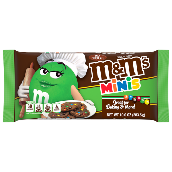 M&M's Minis Milk Chocolate Baking Bits  Hy-Vee Aisles Online Grocery  Shopping