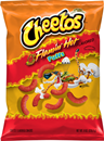Cheetos Flamin' Hot Puffs Cheese Flavored Snacks