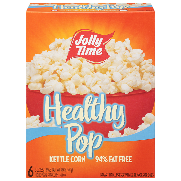 Jolly Time Healthy Pop Kettle Corn, 6-3 Oz | Hy-Vee Aisles Online