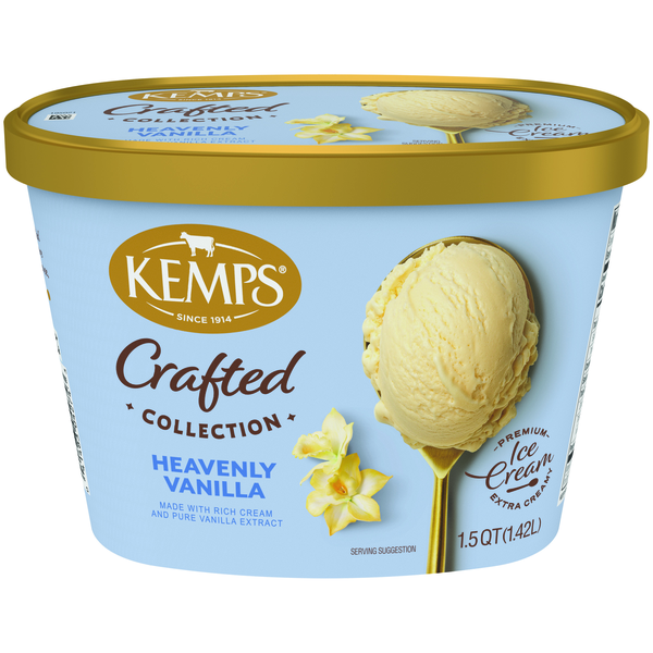 Kemps Simply Crafted Heavenly Vanilla Premium Ice Cream | Hy-Vee