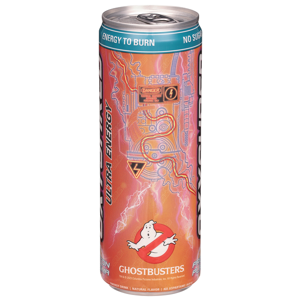 EHPlabs OxyShred Ultra Energy Drink, Zero Sugar, Ghostbusters
