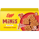 Eggo Minis Frozen Waffle Bites Cinnamon Toast 10 Count