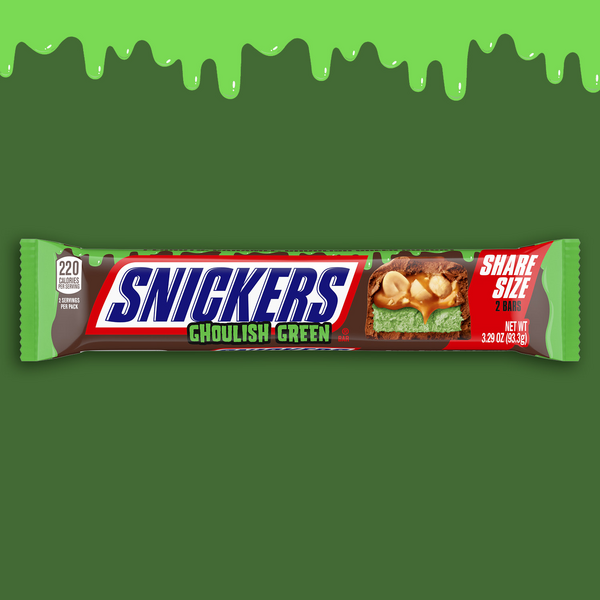 SNICKERS Milk Chocolate Candy Bar Sharing Size, 3.29 oz