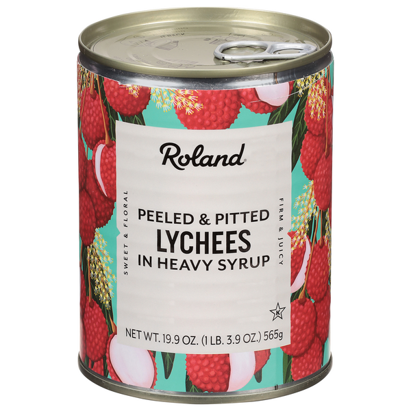 Roland Peeled & Pitted Lychees in Heavy Syrup 19.9 oz | Hy-Vee