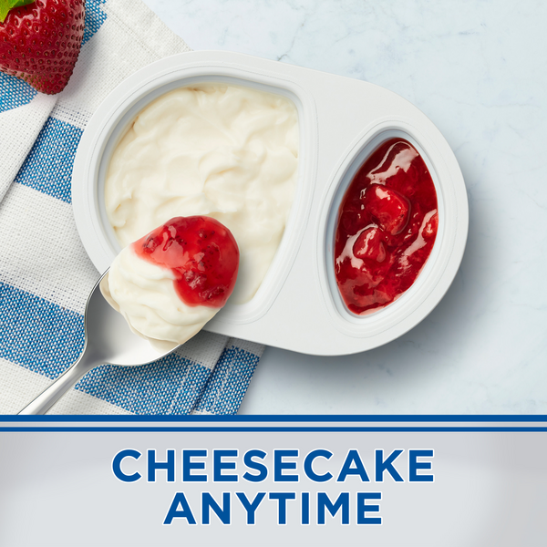 Philly Cheesecake Cup Strawberry 2Pk | Hy-Vee Aisles Online