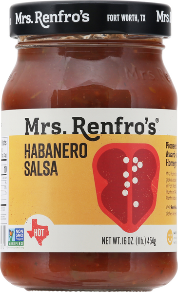 Mrs. Renfros Habanero Salsa Hot | Hy-Vee Aisles Online Grocery Shopping