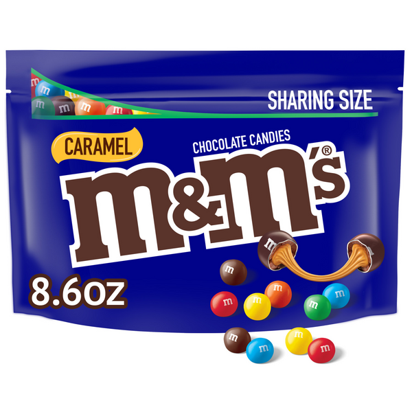 M&M'S Caramel Cold Brew Chocolate Candy, Sharing Size - 9.05 oz 