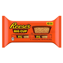 Reese's Big Cup Peanut Butter Cup Candy 6 Count