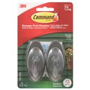 Command Terrace Hooks, Outdoor, Damage-Free Hanging