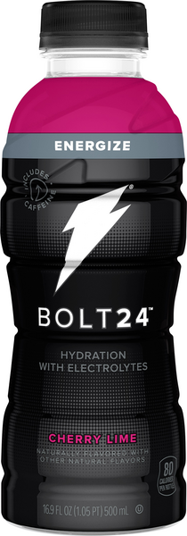 Bolt24™ Fueled by Gatorade Black Cherry Lime Antioxidant Sports Drink  Enhanced with Electrolytes, 16.9 fl oz - QFC