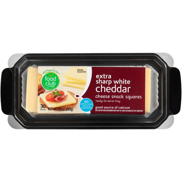 Fake Cheddar Cheese Cube on Cracker