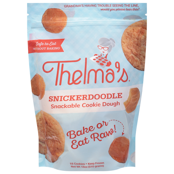 Thelma's Snackable Snickerdoodle Cookie Dough 18 ea | Hy-Vee