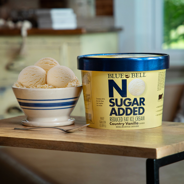 Blue Bell No Sugar Added Lowfat Ice Cream | Hy-Vee Aisles Online