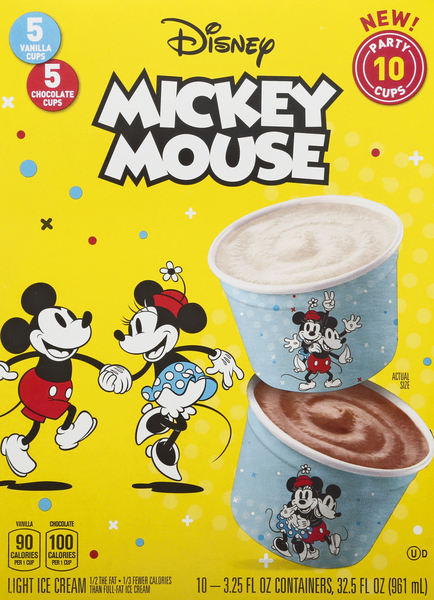 Mickey Mouse 'Fun and Friends' Ice Cream Cups (8ct) 