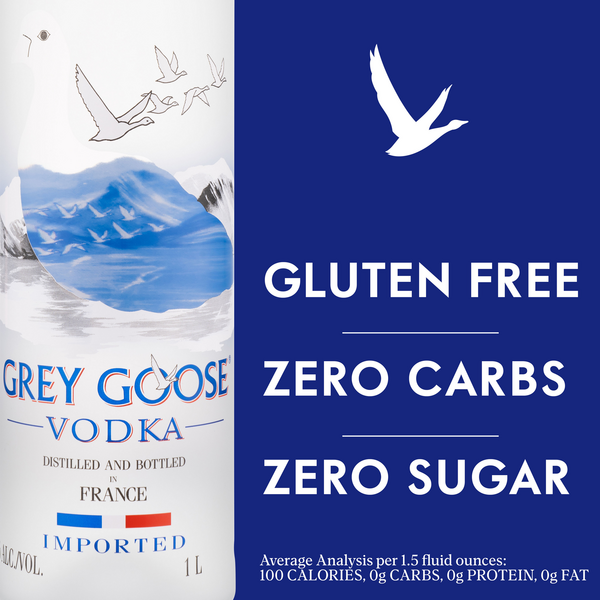 Grey Goose French Grain Vodka 1L