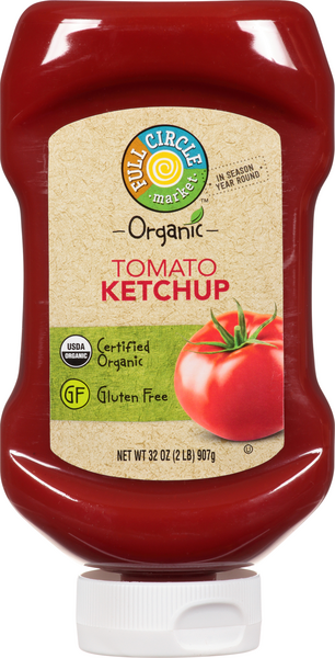 Full Circle Market Organic Tomato Ketchup | Hy-Vee Aisles Online 